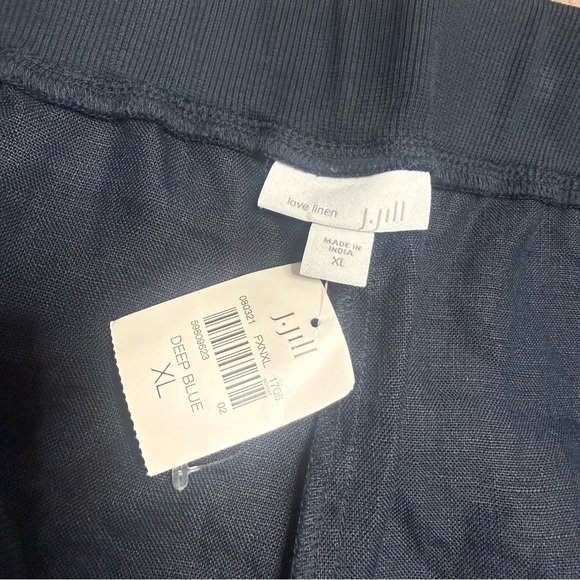 J. Jill Deep Blue Linen Pants Wide Leg Women's Side XL
NWT - Picture 2 of 8